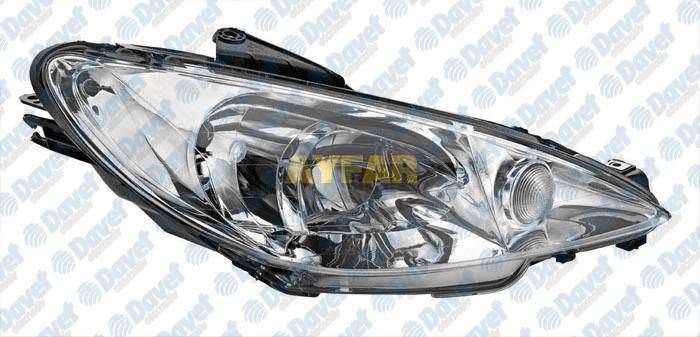 AYFAR 303330 Far Sinyal Sag H7- H7 Peugeot P206 Ym Gti Sport 9 / 98> Cift Ampullu